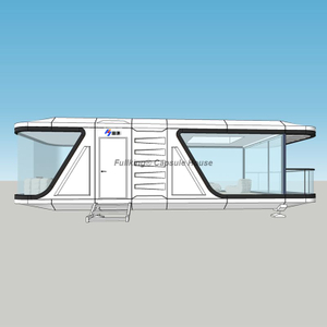 FULLKING Space Capsule House Manufacture with one bedroom +one bathroom+one balcony