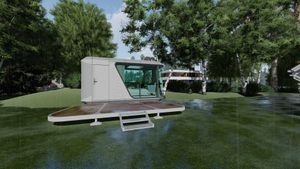 Wholesale China Fuqian Factory Prefab House Steel Structure Movable Hotel Modular Space Capsule House