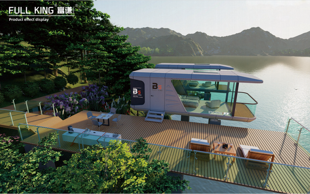 FULL KING B5 Camping Capsule Scenic Area Special 270° View + Balcony Bar