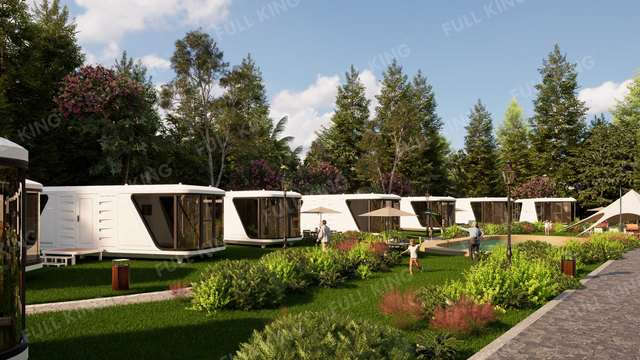 Capsule Room Luxury Prefabricated House Small House Hotel Mobile Home