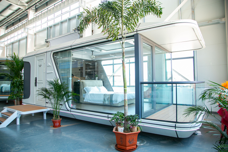 Fuqian Smart Space Capsule B5 | 8.5×3.3m with Balcony, Tech-empowered New Living Experience