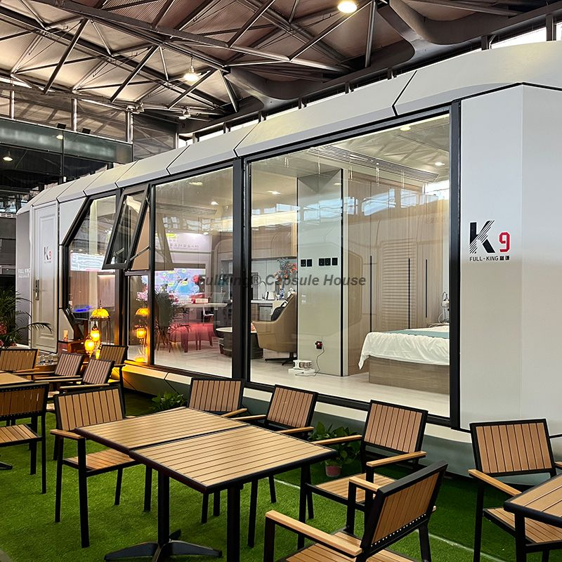 Portable Camping Capsule Hotel Office Coffee Shop Luxury Prefabricated House Outdoor Prefabricated Home China Manufacturer