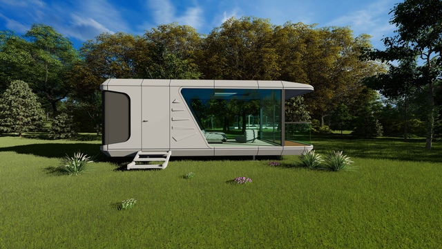 Fuqian Smart Space Capsule B5 | 8.5×3.3m with Balcony, Tech-empowered New Living Experience