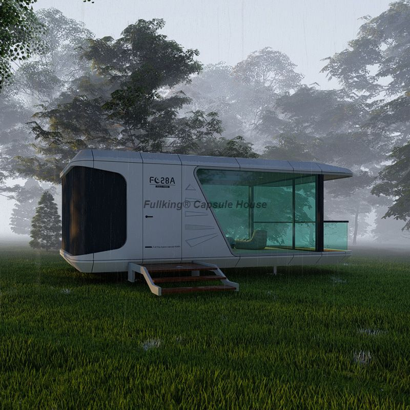 Space Capsule House Repairable Anti Rust Customize Space Capsule Tiny House for sale 