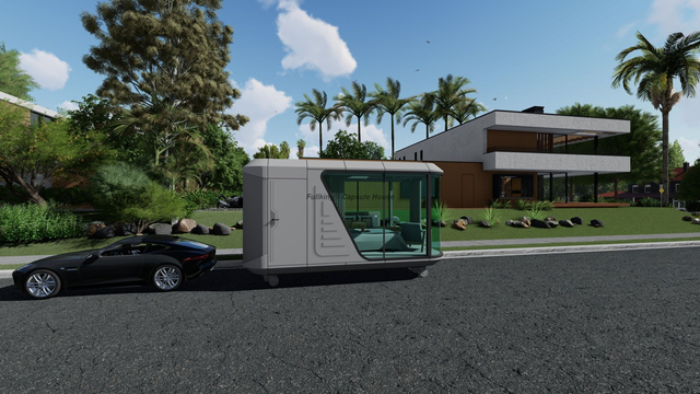 Wholesale China Fuqian Factory Prefab House Steel Structure Movable Hotel Modular Space Capsule House