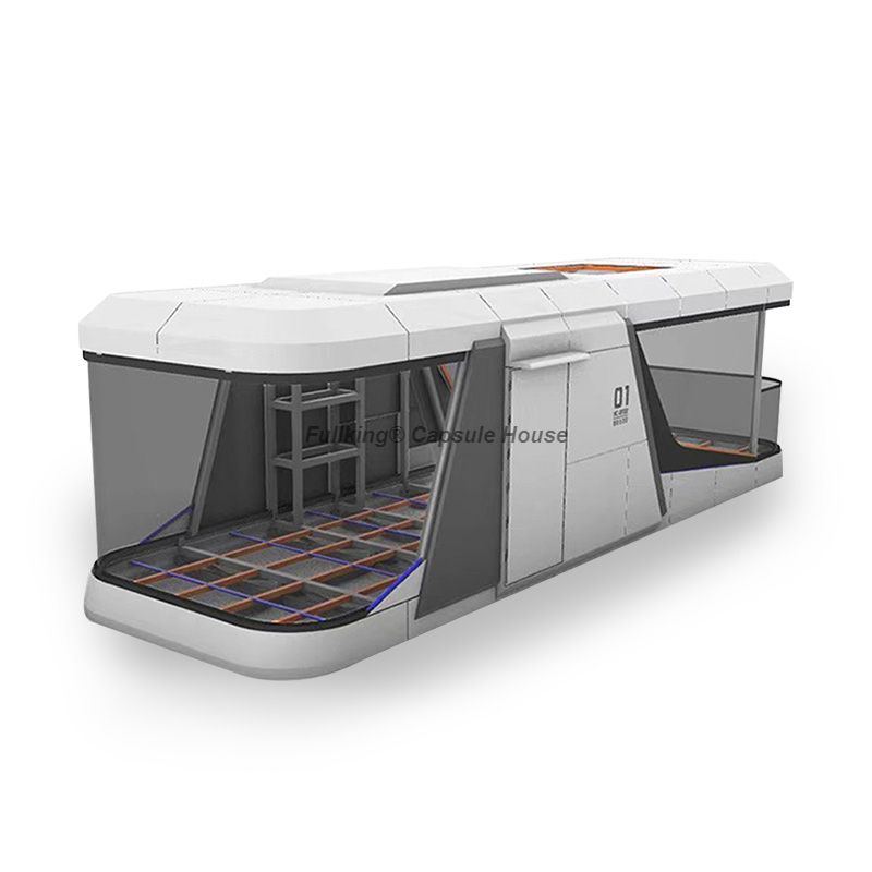 Space capsule house Tiny mobile home with best selling 