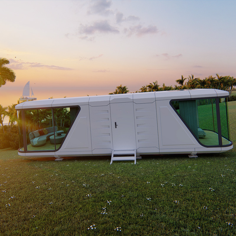 K7 capsule house 38sqm with a bed room a bathroom and a kitchen
