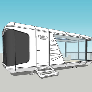 Outdoor Space design capsule house High-performance prefabricated modular living space dormitories for hotel building 