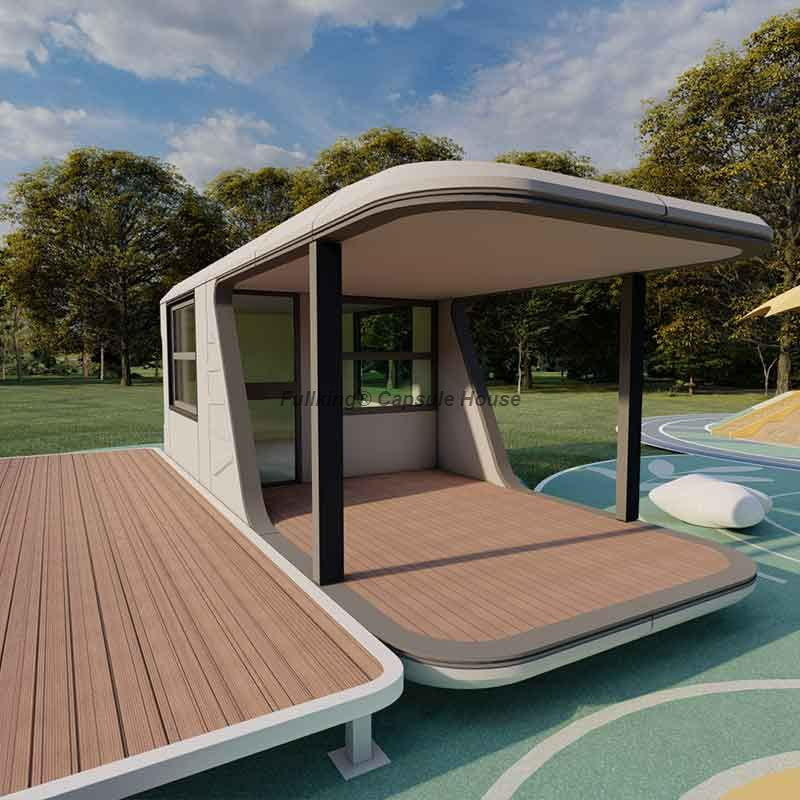 Futuristic Space Capsule House for Modern Living Innovative Space Capsule House