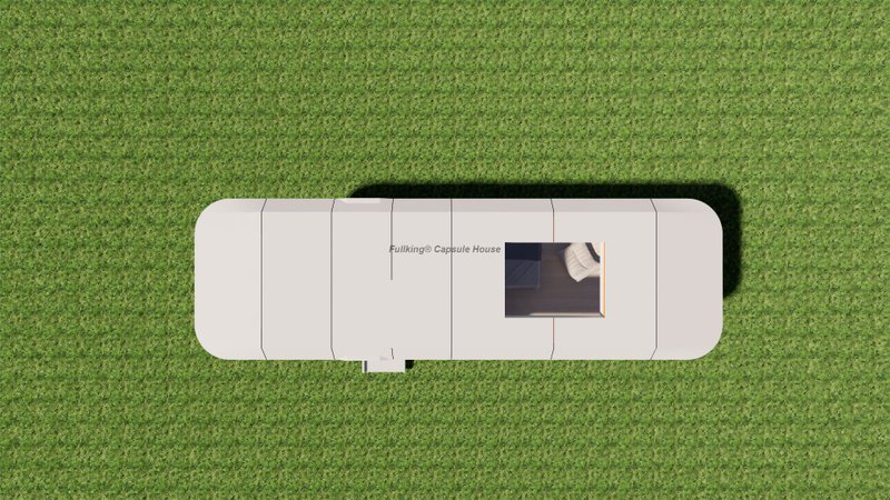 Prefab House Space Capsule Cabin Prefab Modular House Camping Capsule Container Home