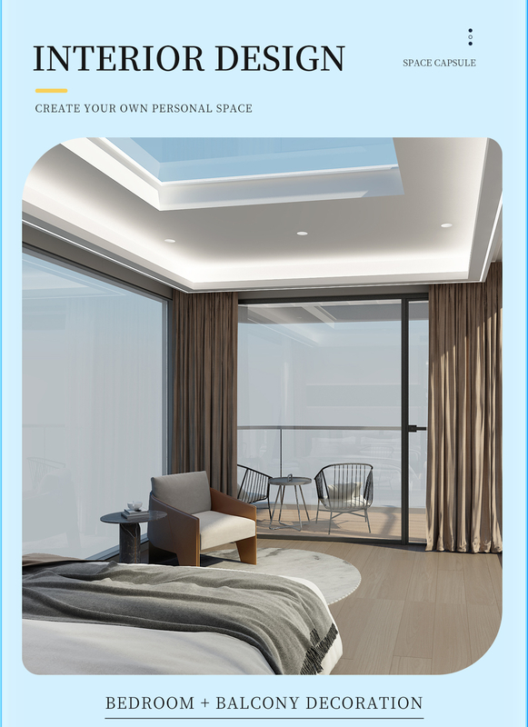 Prefabricated House Prefabricated Capsule Hotel Room with Bedroom Sleeping Apple Pod