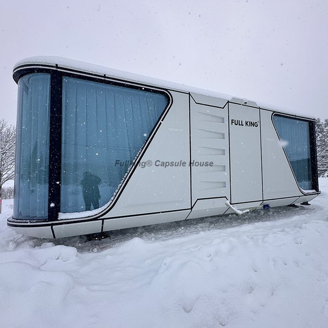 Portable Capsule Mobile House for Modern Living Compact And Eco-friendly Capsule Mobile House Luxury Capsule Mobile House for Nomadic Lifesty