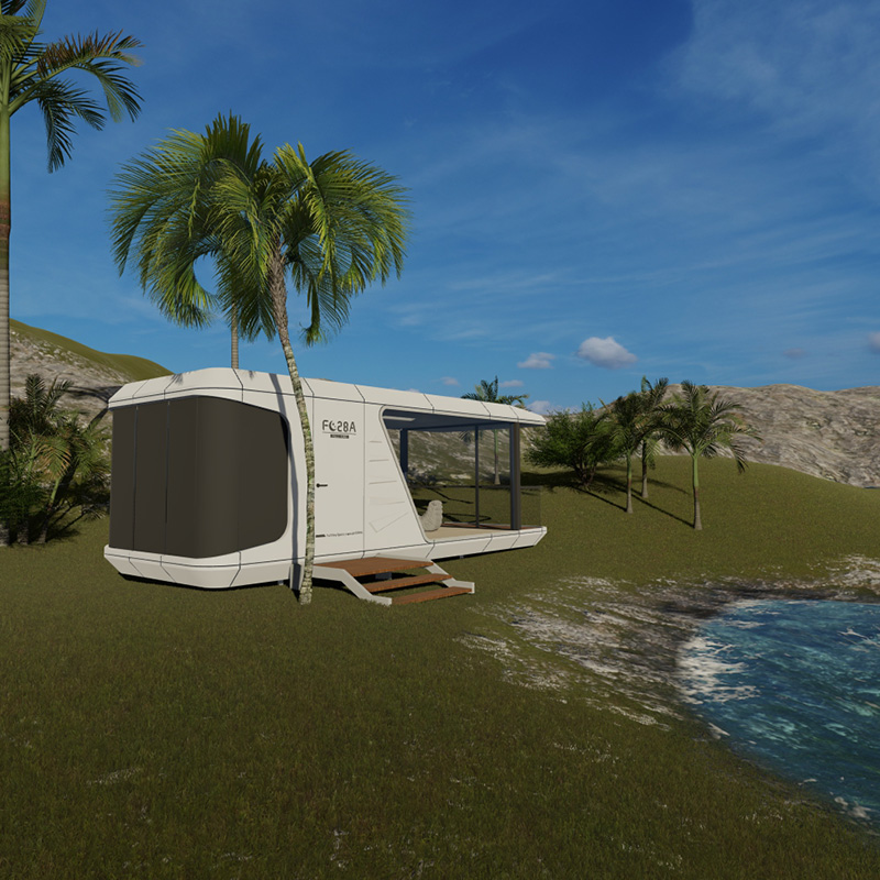 2024 New Design Tiny Mobile Capsule House Hotel Luxury Container Houses Factory Price