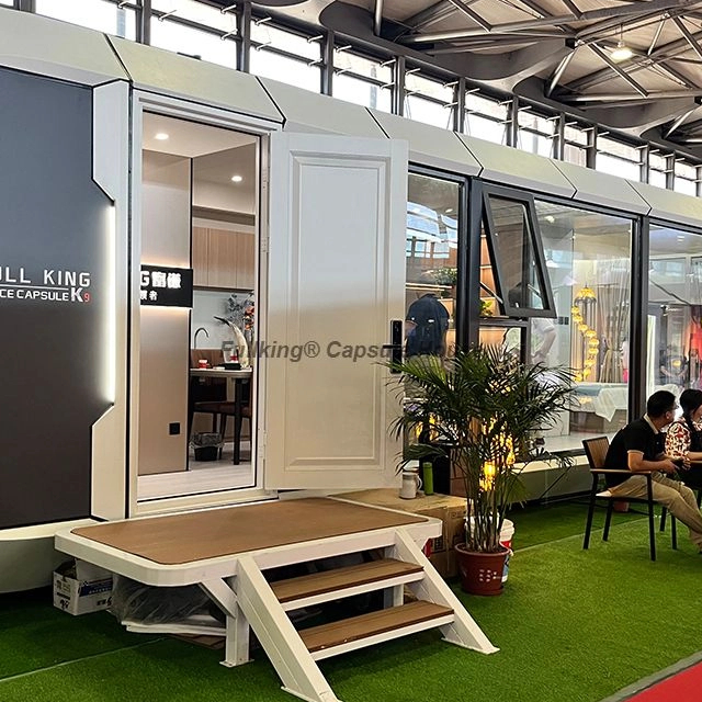 Portable Camping Capsule Hotel Office Coffee Shop Luxury Prefabricated House Outdoor Prefabricated Home China Manufacturer