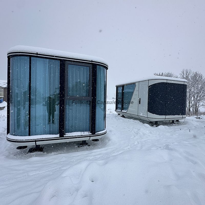 Portable Capsule Mobile House for Modern Living Compact And Eco-friendly Capsule Mobile House Luxury Capsule Mobile House for Nomadic Lifesty