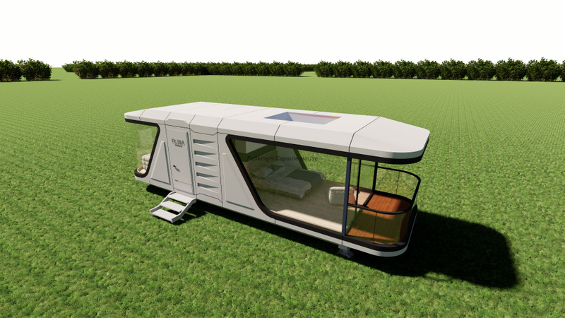 Prefab House Space Capsule Cabin Prefab Modular House Camping Capsule Container Home