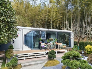 China Factory Wholesale Customized Apple Cabin Mobile Capsule House Steel Frame Sandwich Panel Container Office Building Toilet