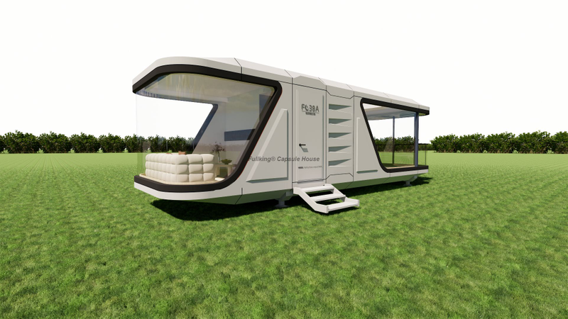 Prefab House Space Capsule Cabin Prefab Modular House Camping Capsule Container Home