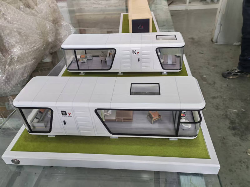 Customized Apple Cabin small house, mobile outdoor house, small studio, live streaming room, mahjong and card room based on pictures