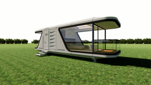 Prefab House Space Capsule Cabin Prefab Modular House Camping Capsule Container Home