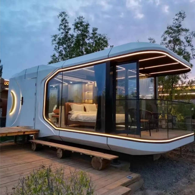 China Factory Space Capsule House Luxury Mobile House Low Price Hot Sale 