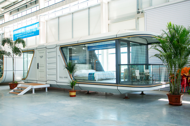 Prefab Space Capsule Modular House: Redefining Modern Camping & Mobile Living Product Overview