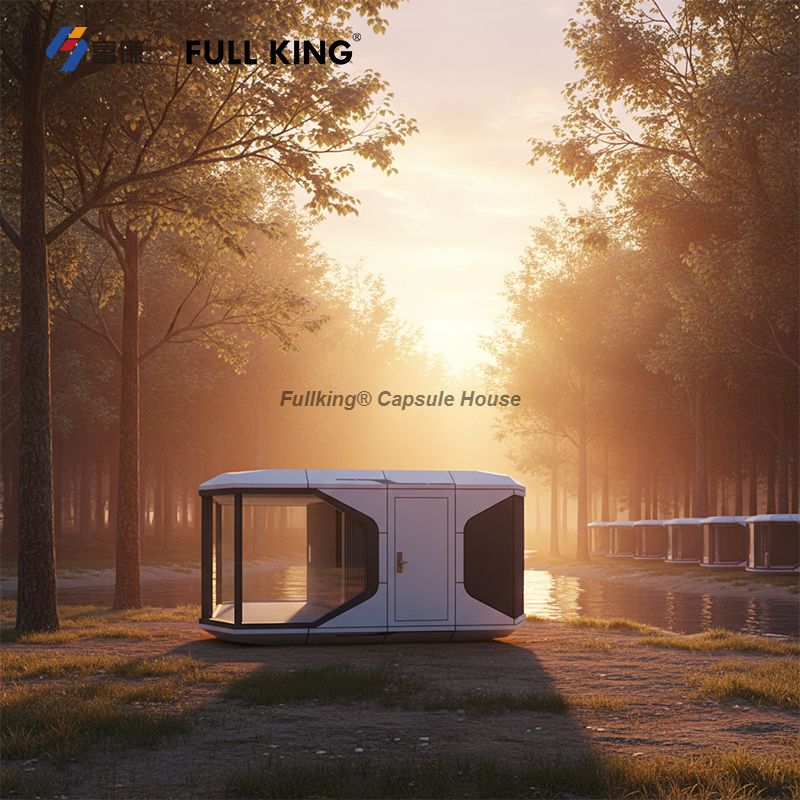 Fullking Modular Modern Space Capsule Mobile Outdoor Hotel Home Stay Star Sunshine Rooms Intelligent Office Building