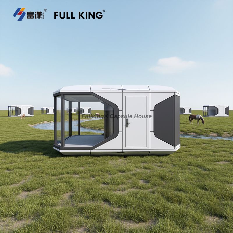 Fullking Modular Modern Space Capsule Mobile Outdoor Hotel Home Stay Star Sunshine Rooms Intelligent Office Building