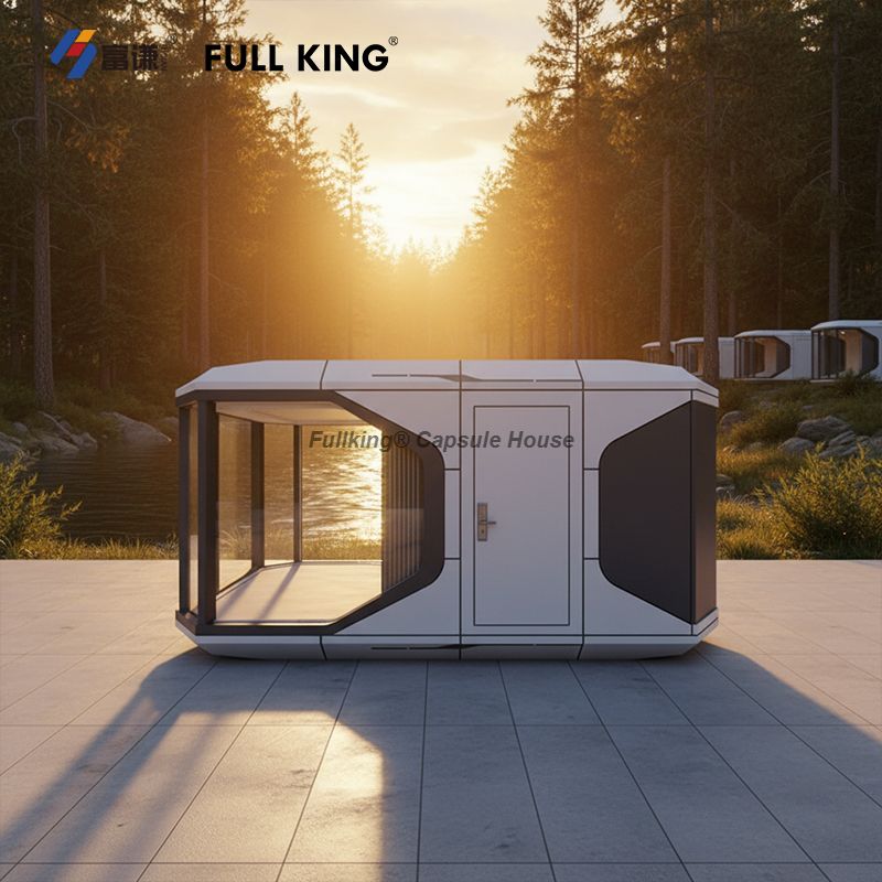 Fullking Modular Modern Space Capsule Mobile Outdoor Hotel Home Stay Star Sunshine Rooms Intelligent Office Building